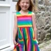 Frugi Multi Organic Rainbow Stripe Summer Dress -Our Lil Trends Sales Store unnamed file 122
