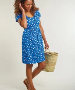 Frugi Maternity & NursingOrganic Blue Daisy Dress 12 Frugi Maternity & NursingOrganic Blue Daisy Dress -Our Lil Trends Sales Store unnamed file 205 scaled