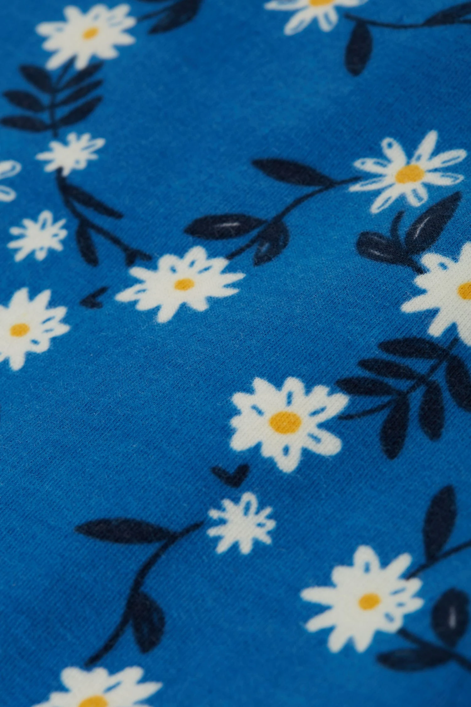 Frugi Maternity & NursingOrganic Blue Daisy Dress 9 Frugi Maternity & NursingOrganic Blue Daisy Dress - Image 7
