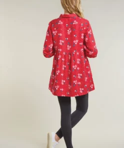 Frugi Red Maternity And Nursing Organic Floral Tunic 11 Frugi Red Maternity And Nursing Organic Floral Tunic -Our Lil Trends Sales Store unnamed file 214 scaled