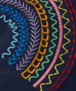 Frugi Organic Navy Boxy Short Sleeve Top Rainbow -Our Lil Trends Sales Store unnamed file 219 scaled