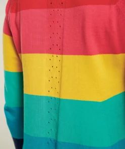 Frugi Organic Cotton Blue Rainbow Knitted Maternity Jumper -Our Lil Trends Sales Store unnamed file 227 scaled