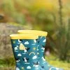 Frugi Blue Waterproof Wellington Boots