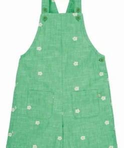 Frugi Green Organic Green Daisy Dungaree -Our Lil Trends Sales Store unnamed file 261