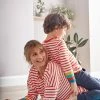 Frugi Organic Orange Stripe Ladies Long Sleeve Top