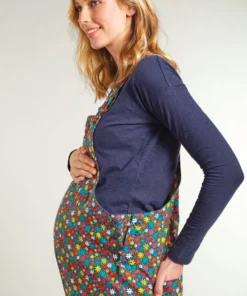 Frugi Blue Organic Daisy Maternity And Nursing Dungarees -Our Lil Trends Sales Store unnamed file 280 scaled