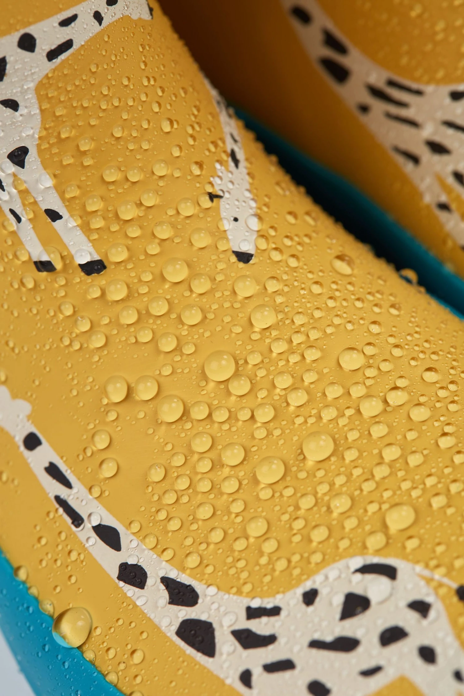 Frugi Yellow Giraffe Waterproof Wellington Boots 9 Frugi Yellow Giraffe Waterproof Wellington Boots - Image 7