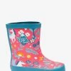 Frugi Pink Pegasus Waterproof Wellington Boots
