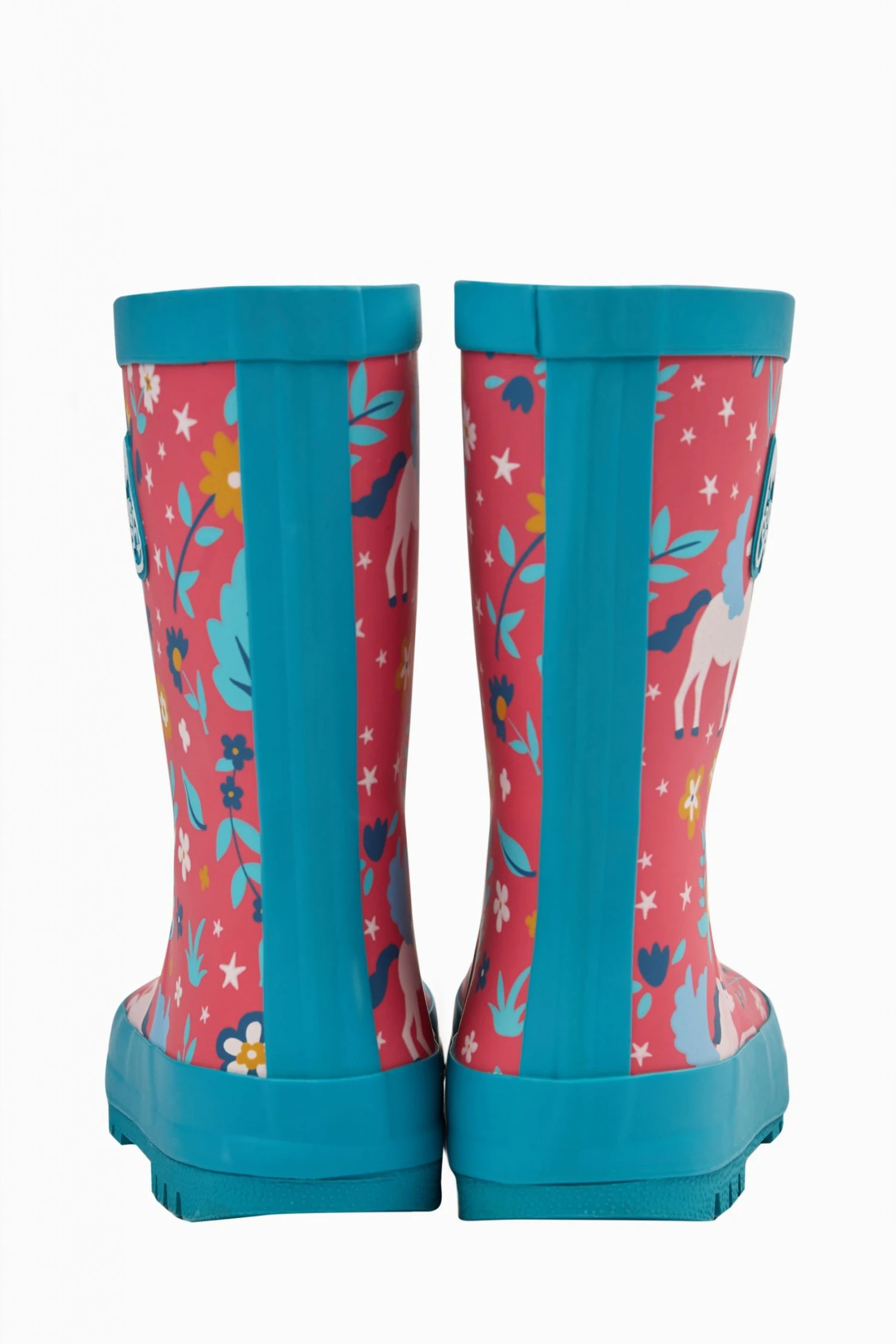 Frugi Pink Pegasus Waterproof Wellington Boots 5 Frugi Pink Pegasus Waterproof Wellington Boots - Image 3