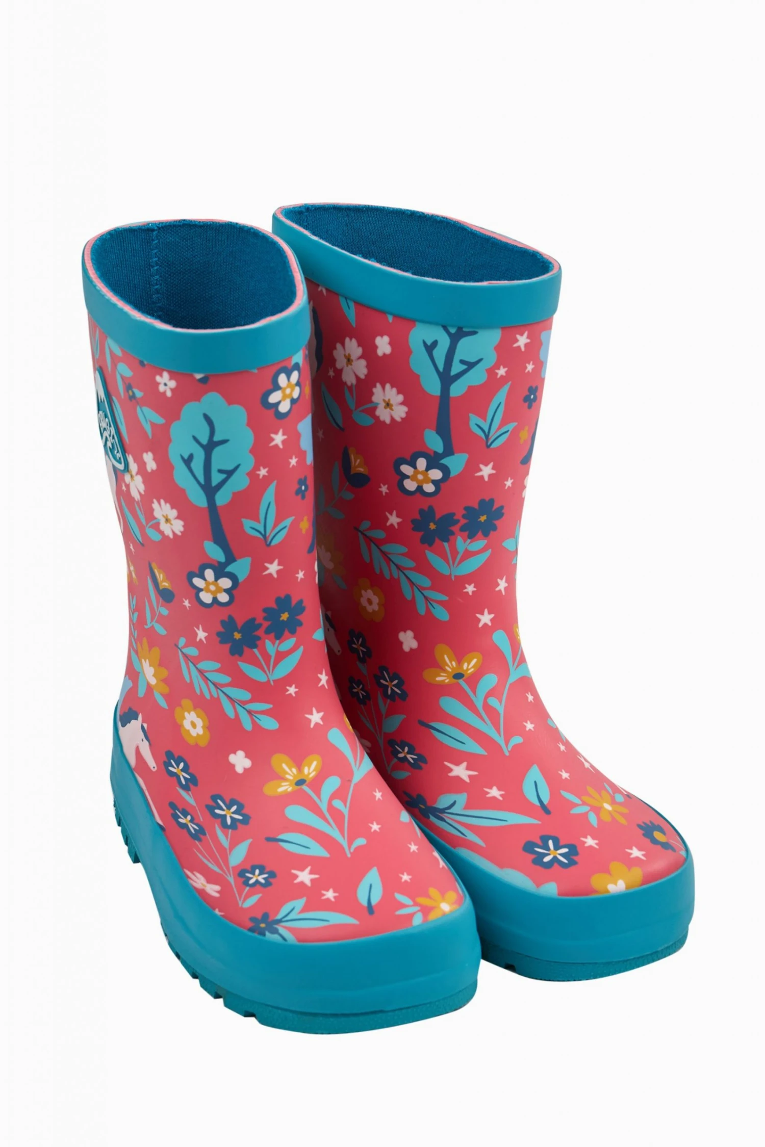Frugi Pink Pegasus Waterproof Wellington Boots 6 Frugi Pink Pegasus Waterproof Wellington Boots - Image 4