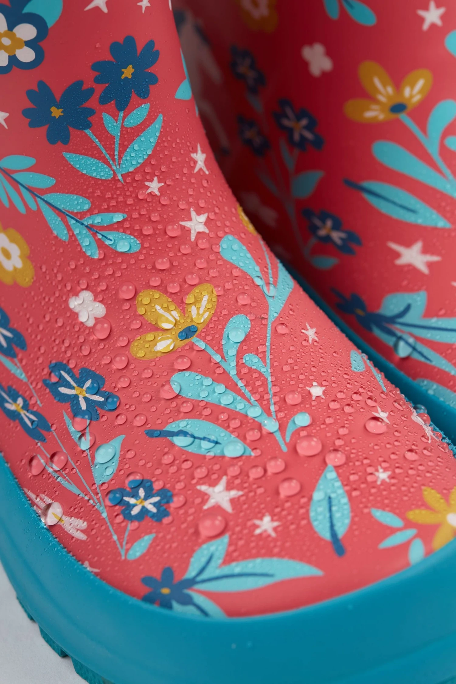 Frugi Pink Pegasus Waterproof Wellington Boots 8 Frugi Pink Pegasus Waterproof Wellington Boots - Image 6