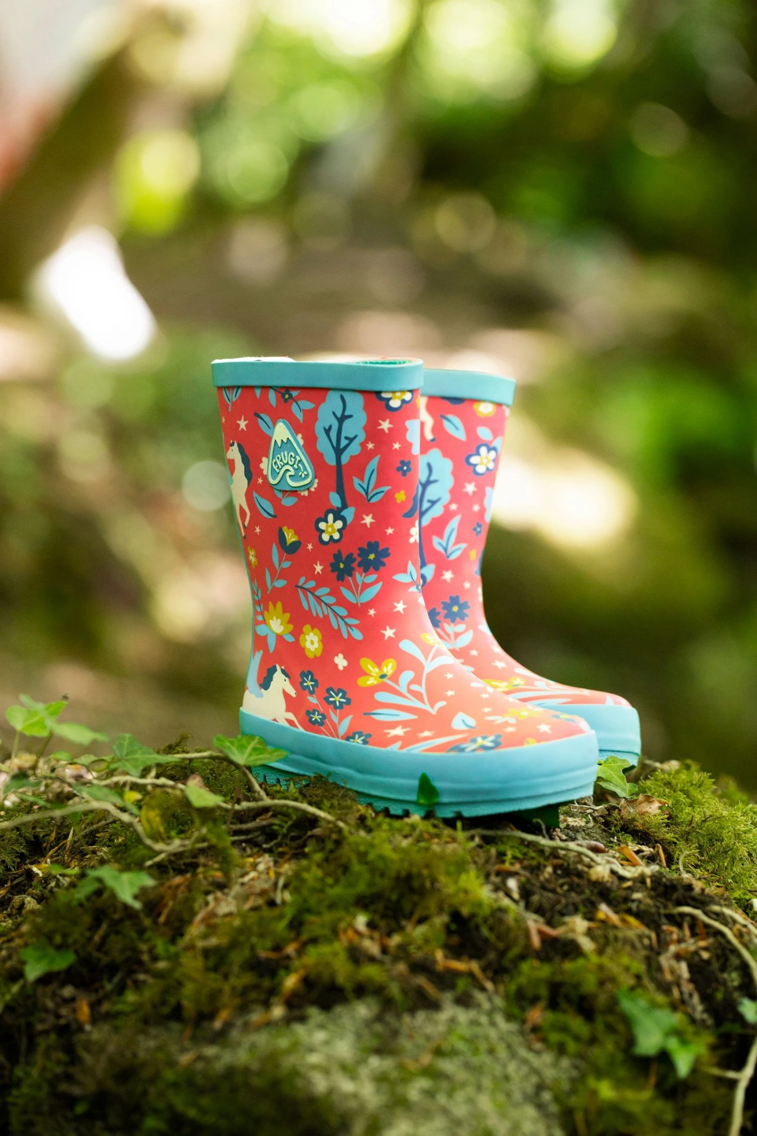 Frugi Pink Pegasus Waterproof Wellington Boots 9 Frugi Pink Pegasus Waterproof Wellington Boots - Image 7