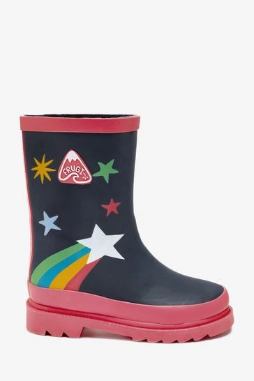 Frugi Blue Stars Waterproof Wellington Boots 11 Frugi Blue Stars Waterproof Wellington Boots - Image 9
