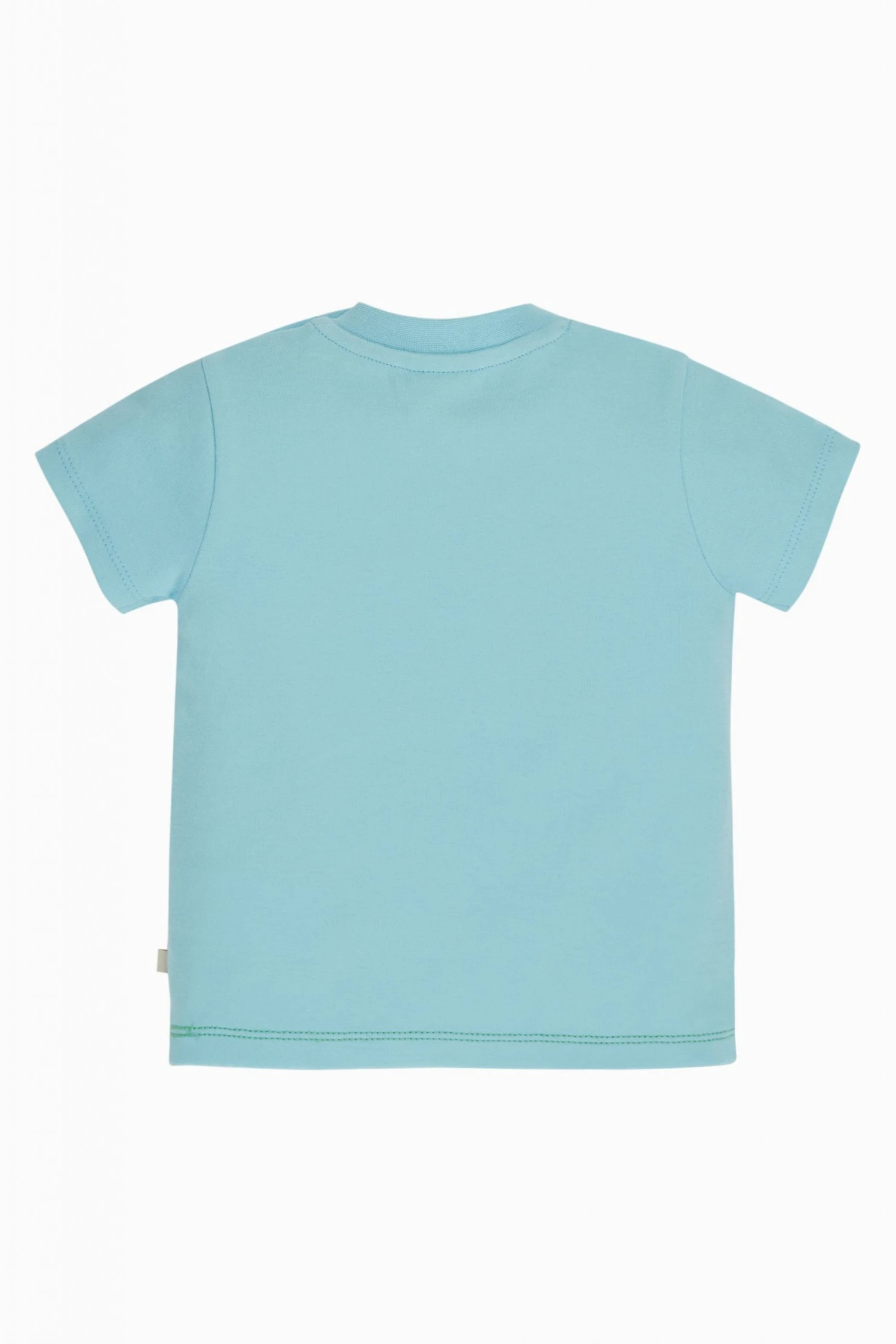 Frugi Blue Organic Short Sleeve Tractor T-Shirt 4 Frugi Blue Organic Short Sleeve Tractor T-Shirt - Image 2