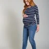 Frugi Maternity Organic Navy Blue Stripe Long Sleeve Top 1 Frugi Maternity Organic Navy Blue Stripe Long Sleeve Top -Our Lil Trends Sales Store unnamed file 347