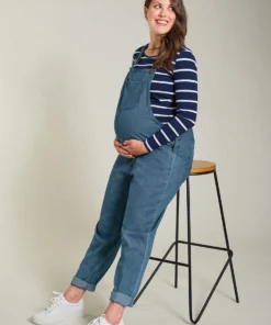 Frugi Maternity Organic Navy Blue Stripe Long Sleeve Top -Our Lil Trends Sales Store unnamed file 349 scaled