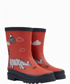 Frugi Orange Waterproof Wellington Boots