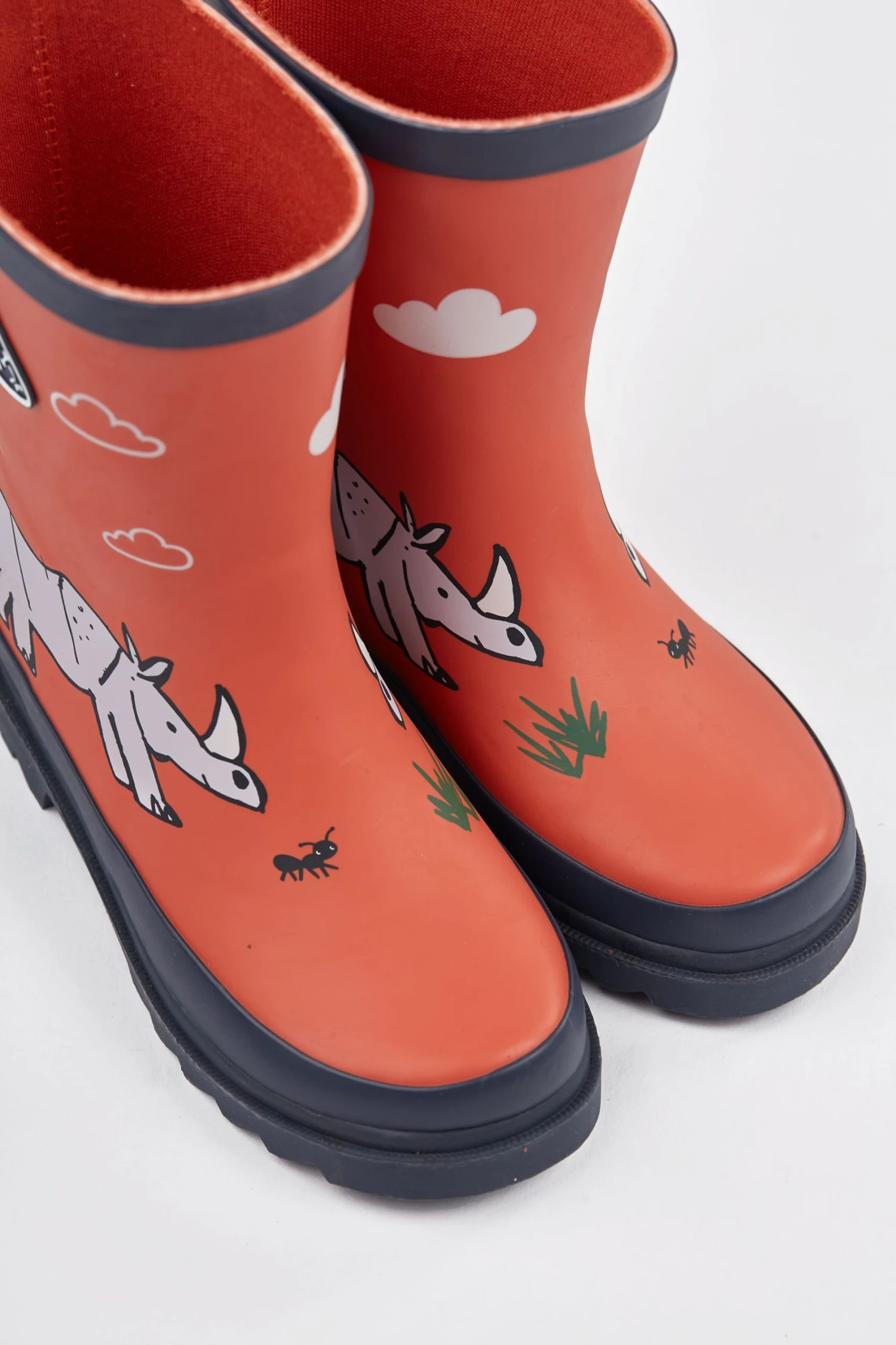 Frugi Orange Waterproof Wellington Boots 4 Frugi Orange Waterproof Wellington Boots - Image 2