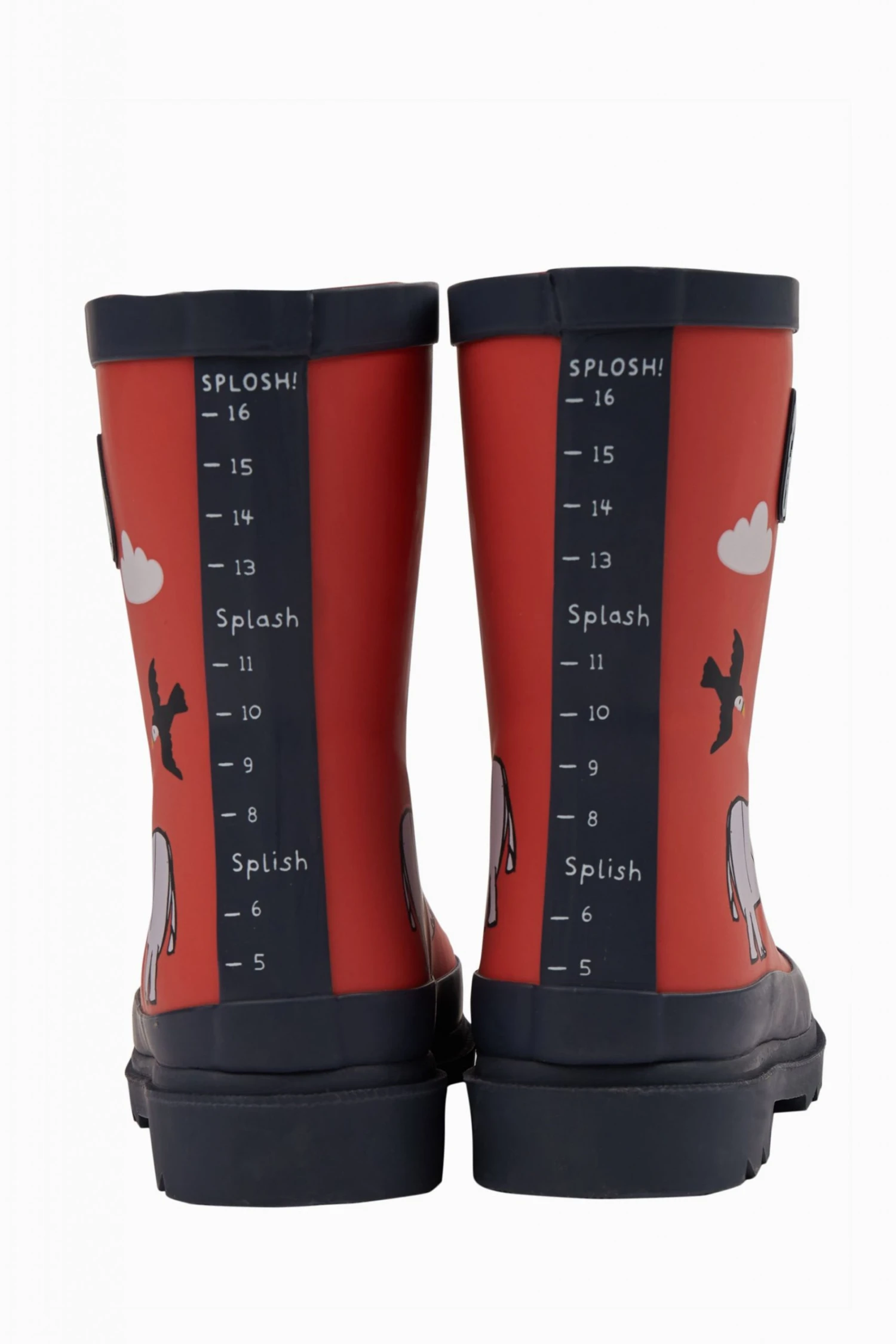 Frugi Orange Waterproof Wellington Boots 5 Frugi Orange Waterproof Wellington Boots - Image 3