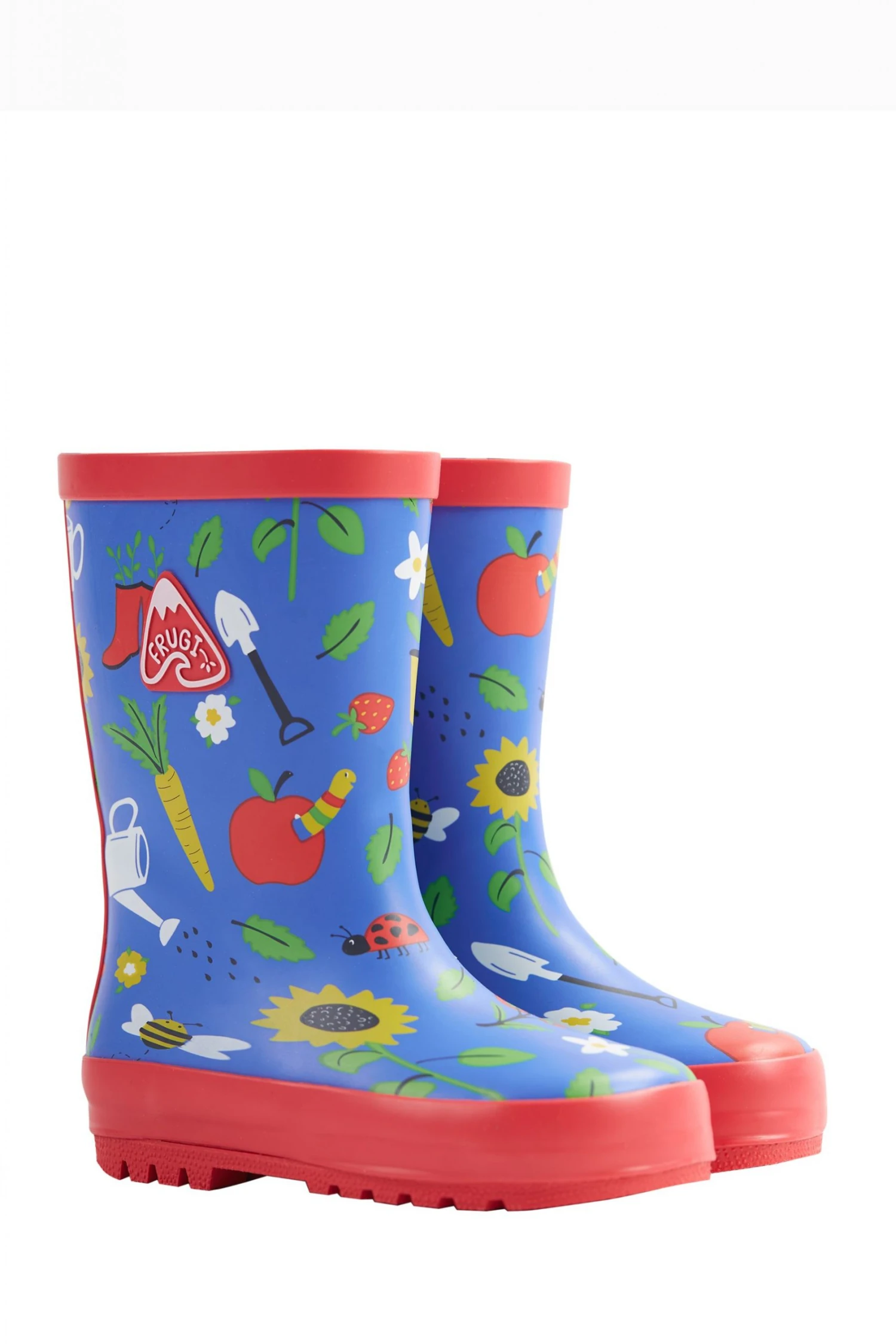 Frugi Blue Waterproof National Trust Garden Wellies 3 Frugi Blue Waterproof National Trust Garden Wellies