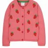 Frugi Pink Organic Strawberry Cardigan -Our Lil Trends Sales Store unnamed file 393