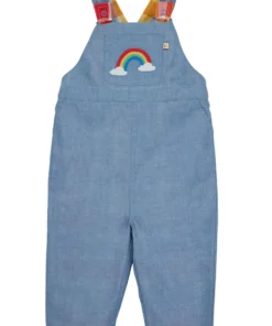 Frugi Pink Reversible Rainbow Check Dungarees -Our Lil Trends Sales Store unnamed file 403 scaled