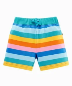 Frugi Pink Organic Rainbow Beach Sydney Shorts -Our Lil Trends Sales Store unnamed file 415
