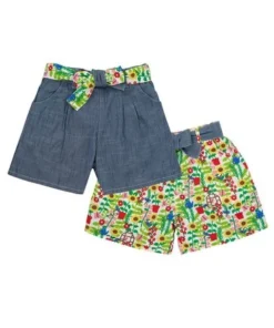 Frugi Blue Reversible Chambray Shorts 11 Frugi Blue Reversible Chambray Shorts -Our Lil Trends Sales Store unnamed file 420