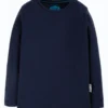 Frugi Navy Blue Organic Cotton Long Sleeve Plain T-Shirt -Our Lil Trends Sales Store unnamed file 424 scaled