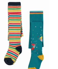 Frugi Natural Organic Rainbow Mermaids Norah Tights 2 Pack -Our Lil Trends Sales Store unnamed file 431 scaled