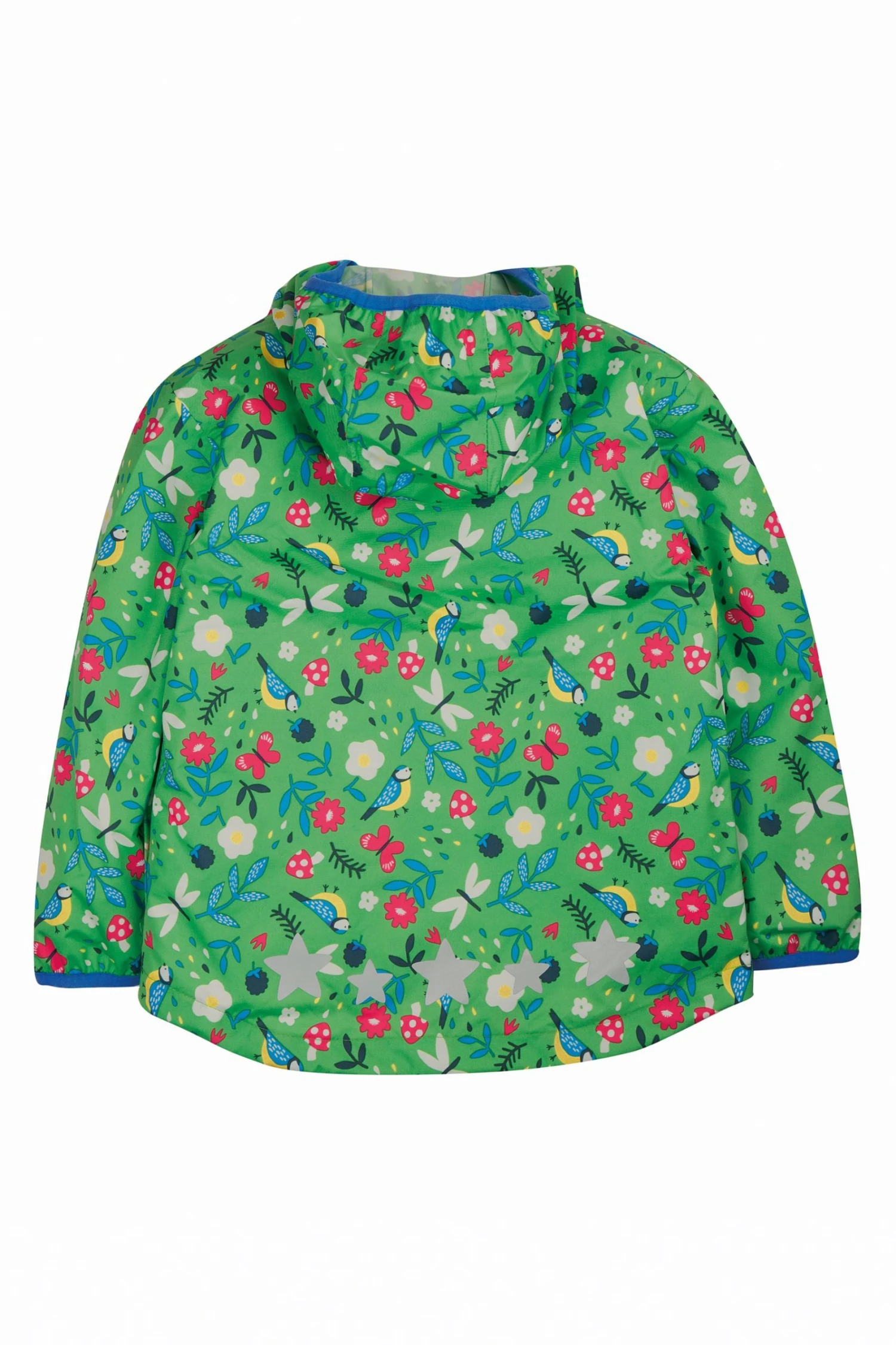 Frugi Waterproof Green Recycled Rain Or Shine Jacket 4 Frugi Waterproof Green Recycled Rain Or Shine Jacket - Image 2