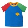 Frugi Organic Blue Rainbow Colourblock Top -Our Lil Trends Sales Store unnamed file 45