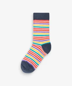 Frugi Organic Cotton Socks 3 Pack - Pink Rainbow -Our Lil Trends Sales Store unnamed file 461 scaled
