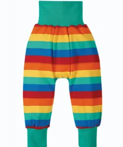 Frugi Red Rainbow Stripe Organic Cotton Harem Style Trousers 8 Frugi Red Rainbow Stripe Organic Cotton Harem Style Trousers -Our Lil Trends Sales Store unnamed file 467 scaled