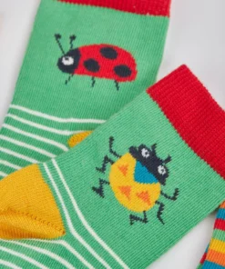 Frugi Organic Cotton Socks 3 Pack - Bugs -Our Lil Trends Sales Store unnamed file 520 scaled