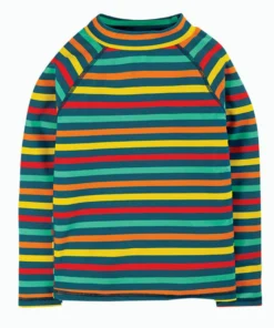 Frugi Blue UPF 50+ Rainbow Stripe Rash Vest -Our Lil Trends Sales Store unnamed file 527 scaled