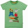 Frugi Green Organic Stripe National Trust Gardening T-Shirt -Our Lil Trends Sales Store unnamed file 54