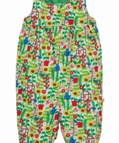 Frugi Green Reversible Daisy Dungarees -Our Lil Trends Sales Store unnamed file 540 scaled