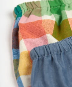 Frugi Pink Reversible Rainbow Bloomers -Our Lil Trends Sales Store unnamed file 586 scaled