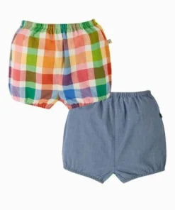 Frugi Pink Reversible Rainbow Bloomers -Our Lil Trends Sales Store unnamed file 587