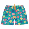 Frugi Blue Seashells UPF 50+ Recycled Board Shorts