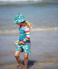 Frugi Blue Seashells UPF 50+ Recycled Board Shorts -Our Lil Trends Sales Store unnamed file 590 scaled