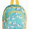 Frugi Aqua Blue Recycled Backpack With Reins - Unicorn -Our Lil Trends Sales Store unnamed file 609