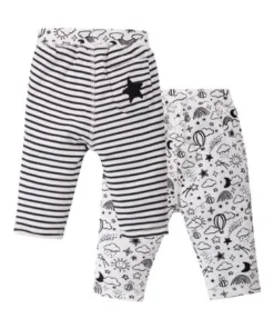 Frugi White Organic Cotton Monochrome Reversible Pull Ups -Our Lil Trends Sales Store unnamed file 622
