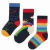 Frugi Blue Organic Super Soft Three Pack Socks - Sharks -Our Lil Trends Sales Store unnamed file 640 scaled