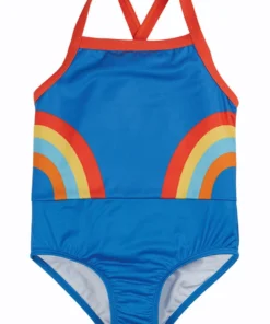 Frugi Blue Rainbow UPF 50+ Recycled Thea Swimsuit -Our Lil Trends Sales Store unnamed file 647 scaled