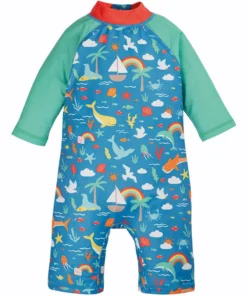 Frugi Blue Rainbow Sea Recycled UPF 50+ Sun Safe Suit -Our Lil Trends Sales Store unnamed file 653 scaled