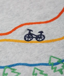 Frugi Organic Cotton Mountain Appliqué Top - Grey/Green -Our Lil Trends Sales Store unnamed file 66 scaled