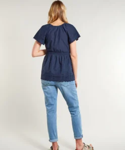 Frugi Navy Blue Organic Maternity And Nursing Top 8 Frugi Navy Blue Organic Maternity And Nursing Top -Our Lil Trends Sales Store unnamed file 670 scaled