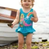 Frugi Blue Mermaid UPF 50+ Recycled Coral Swimsuit -Our Lil Trends Sales Store unnamed file 682 scaled